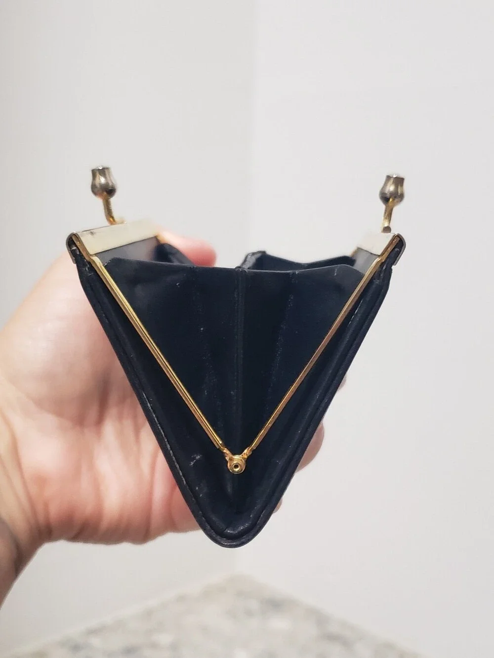Vintage Givenchy Monogram Kisslock Coin Purse